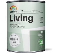 Краска Beckers Living Vaggfarg 07 C мат 0,9 л 710000340