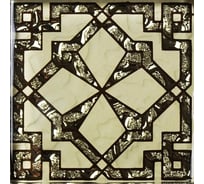 Напольная вставка ПЛИТКА-АРТИ Кастор золото 66x66, ВБ 34-В