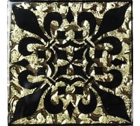 Напольная вставка ПЛИТКА-АРТИ Мальта золото 80x80, ВВ 09-В
