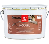 Краска TIKKURILA NOVASIL силикономодифицированная, глубокоматовая, база A 9л 3316671V160 22224