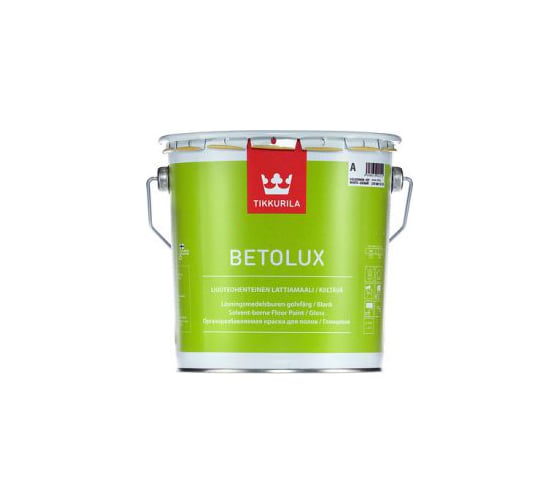 Краска TIKKURILA BETOLUX для пола алкидно уретановая, глянцевая, база A 2,7л 27060010130 22142