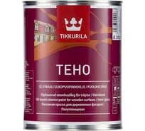 Масляная краска Tikkurila TEHO для деревянных фасадов, полуглянцевая, база A 0,9л 22101