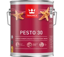 Краска Tikkurila PESTO 30 база A полуматовая 2,7 л 700001171