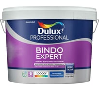 Краска DULUX BINDO EXPERT для потолка и стен, глубокоматовая, белая, база BW 9 л 5775805 16156436