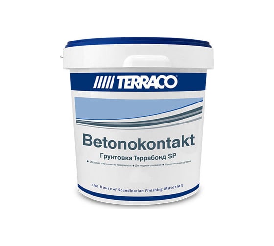Грунтовка TERRACO ТЕРРАБОНД SP для бетона, белый 20кг 6812320