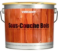 Грунтовка VINCENT SOUS COUCHE BOIS для защиты древесины 2,7л 105-002