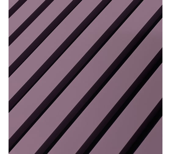 Акустические декоративные панели Wood App classic виола 2780x600x22 мм 01-18-2780