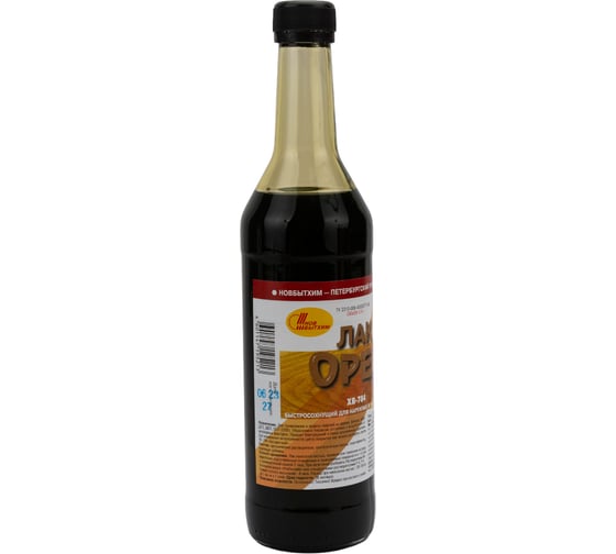 Лак ХВ-784 НОВБЫТХИМ орех, 0.5 л 1776