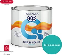 Эмаль Престиж ПФ-115 бирюзовая 1,9 кг 6 FORMULA Q8 48063