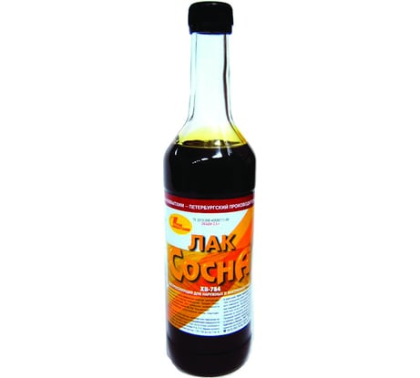 Лак ХВ-784 НОВБЫТХИМ сосна 0,5л 1796
