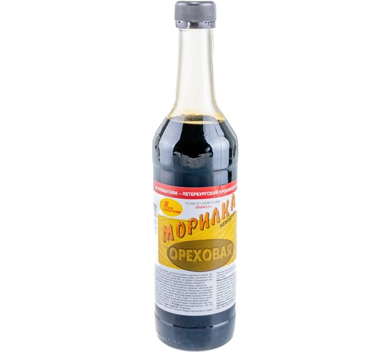 Неводная морилка НОВБЫТХИМ орех, 0.5 л 1805