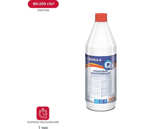 Грунтовка Престиж для внутр.работ 1 л 15 FORMULA Q8 204001