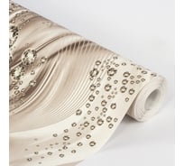 Виниловые обои на флизелиновой основе FOX диамант, 1,06x10 м, горячее тиснение 7103 (ГТФ5Э)