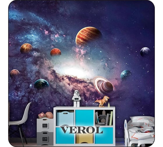 Флизелиновые обои Verol космос встык 86-ФФО-05616
