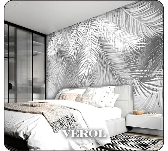 Флизелиновые обои Verol встык перья 11,32 м2, 400x283 см 22-ФФО_05210
