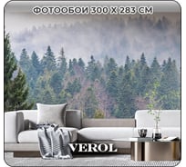 Флизелиновые обои Verol встык туманный лес 89-ФФО-04566