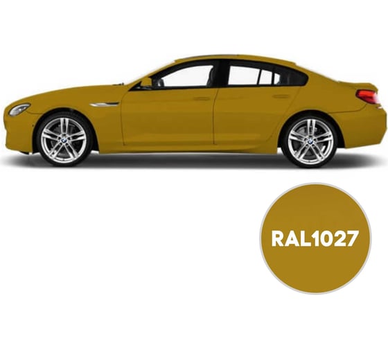Грунт-эмаль KOVALI 3 в 1 матовая желтое карри RAL 1027 2,4кг kov3.2.5C1027