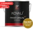 Грунт-эмаль KOVALI 3 в 1 полуглянец желтое карри RAL 1027 2,4кг kov3.1.5С1027 1