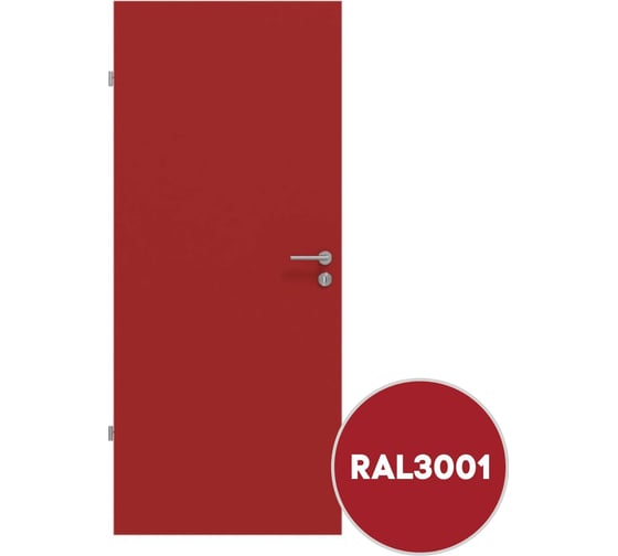 Грунт-эмаль KOVALI 3 в 1 матовая сигнальная красная RAL 3001 0,8кг kov3.2.4C3001