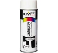 Краска KIM TEC аэрозольная для керамики и эмали белая 400мл 11587807