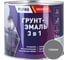 Грунт-эмаль Pufas 3 в 1 серая глянц. Decoself 1,9кг тов-200093 1