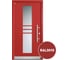 Грунт-эмаль KOVALI 3 в 1 матовая томатно-красная RAL 3013 0,8кг kov3.2.4C3013 5