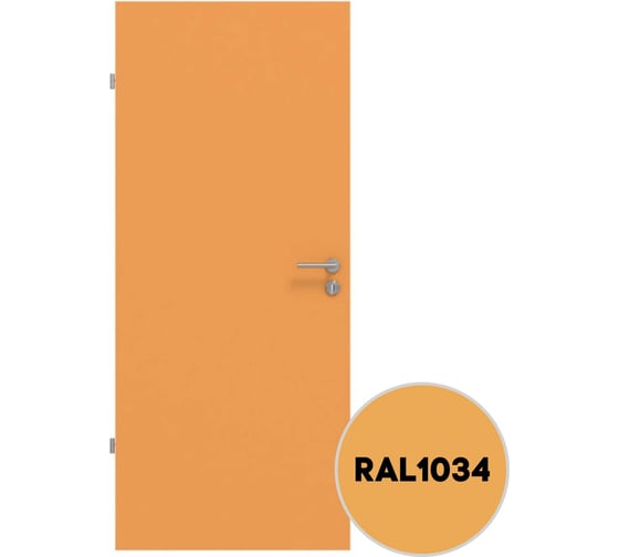 Грунт-эмаль 3 в 1 KOVALI матовая Пастельно-жёлтая RAL 1034 (0,8кг) kov3.2.1.A.1034.0.8mat
