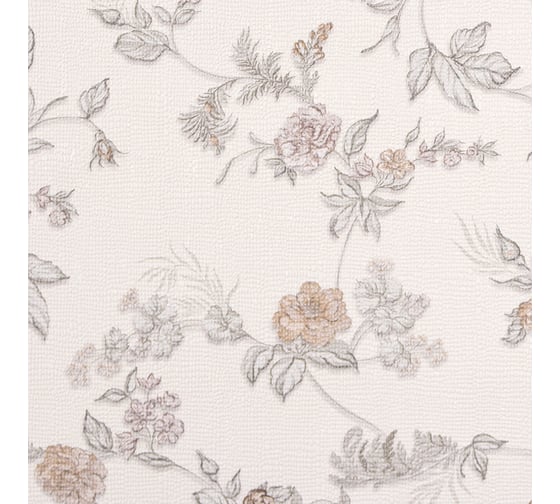 Бумажные двухслойные обои Style Decor Мильфлер 0,53x10 м 1110-01 Д15'