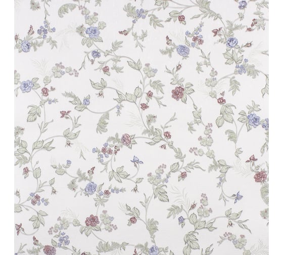 Бумажные двухслойные обои Style Decor Мильфлер 0,53x10 м 1110-04 Д15'