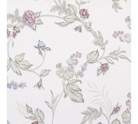 Бумажные двухслойные обои Style Decor Мильфлер 0,53x10 м 1110-04 Д15'