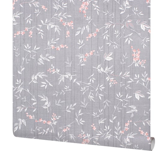 Бумажные двухслойные обои Style Decor Селин 0,53x10 м 1104-017 Д15