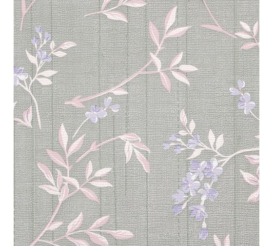 Бумажные двухслойные обои Style Decor Селин 0,53x10 м 1104-06 Д15