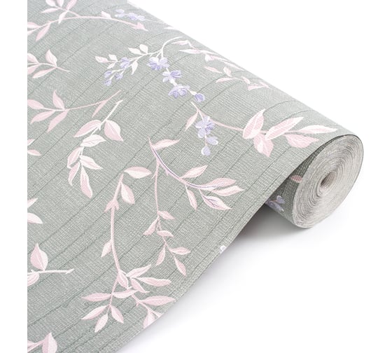 Бумажные двухслойные обои Style Decor Селин 0,53x10 м 1104-06 Д15