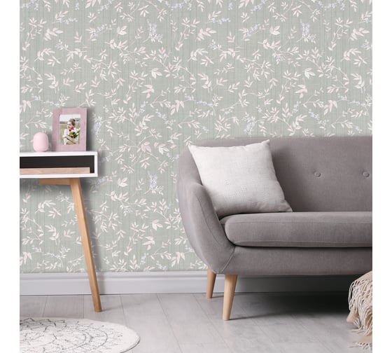 Бумажные двухслойные обои Style Decor Селин 0,53x10 м 1104-06 Д15