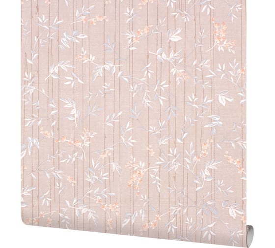 Бумажные двухслойные обои Style Decor Селин 0,53x10 м 1104-08 Д15
