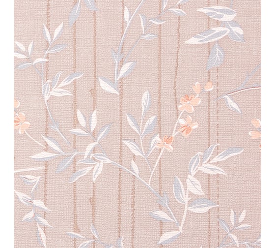 Бумажные двухслойные обои Style Decor Селин 0,53x10 м 1104-08 Д15