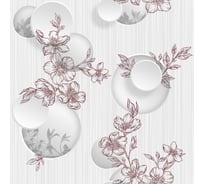 Бумажные двухслойные обои Style Decor Эвелина 0,53x10 м 1068-017 Д15'