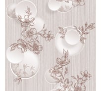 Бумажные двухслойные обои Style Decor Эвелина 0,53x10 м 1068-08 Д15'