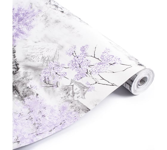 Бумажные двухслойные обои Style Decor Япония 0,53x10 м 856-01 С6(Э4)' 1