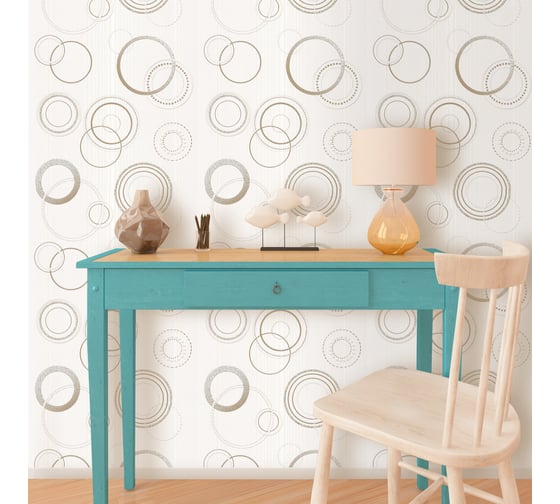 Виниловые обои на бумажной основе Style Decor Элли 0.53x10 м 1720-62 (Б.1-00)'