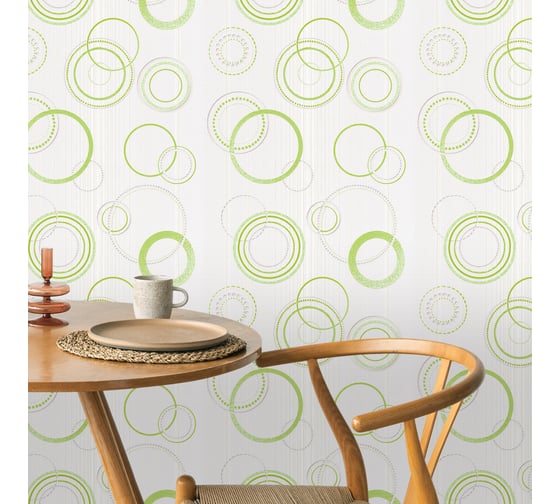 Виниловые обои на бумажной основе Style Decor Элли 0.53x10 м 1720-71 (Б.1-00)'