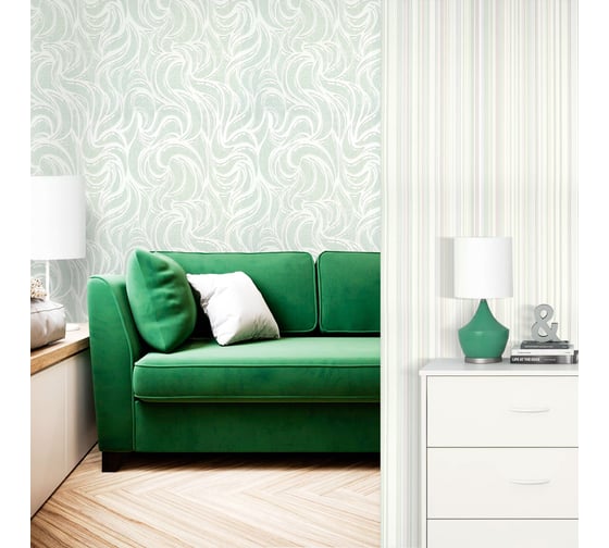 ОбоиStyle Decor Мирея полоса 0436-71 вспененный винил на бумаге, 0,53x10 0436-71 11СБ2Э