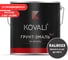 Грунт-эмаль 3 в 1 KOVALI полуглянец Черно-коричневая RAL 8022 (2,4кг) kov3.2.5.C.8022.2.4pg 1