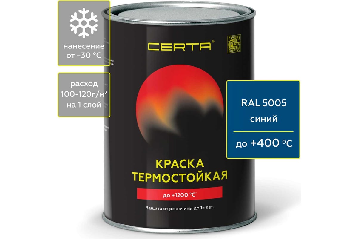 Краска Certa Термостойкая Купить В Спб
