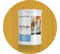Лессирующая пропитка для древесины Kraskovar «Эко Лазурь», сосна 0,9л 1181