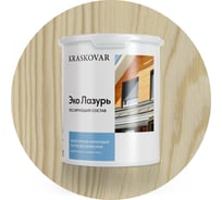 Лессирующая пропитка для древесины Kraskovar «Эко Лазурь», бесцветный 2л 1193