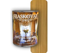 Масло для интерьера Kraskovar Deco Oil Interior бук 0,75л 1104