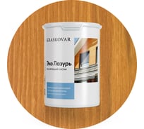 Лессирующая пропитка для древесины Kraskovar «Эко Лазурь», орегон 0,9л 1184