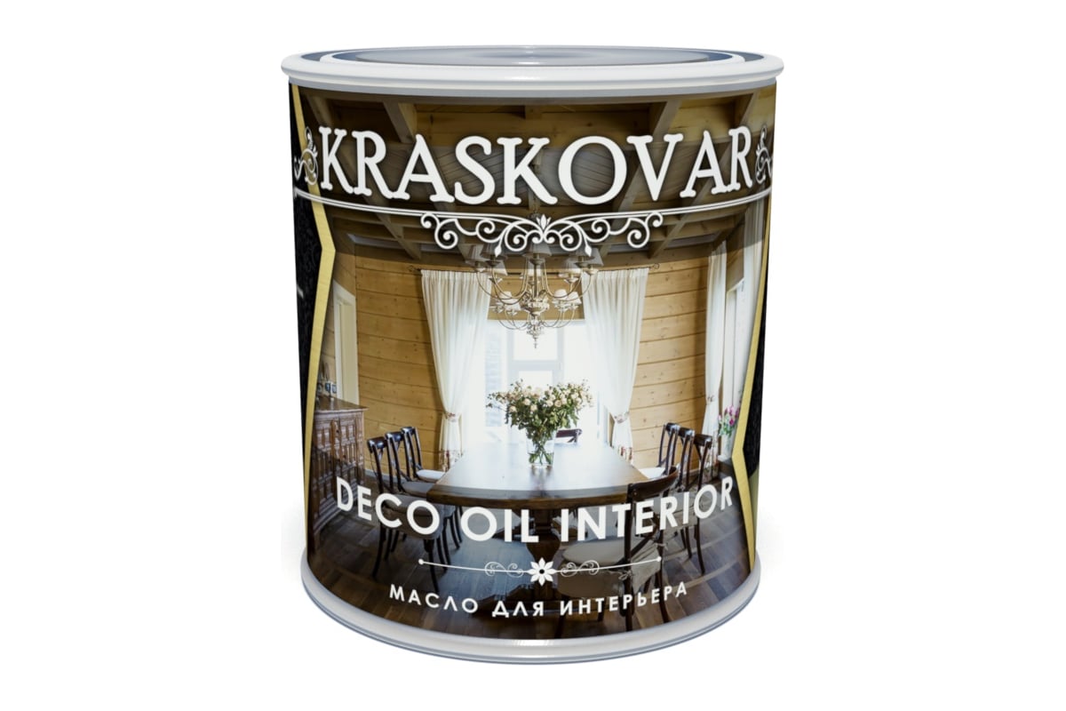 Масло для интерьера kraskovar deco oil interior