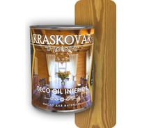 Масло для интерьера Kraskovar Deco Oil Interior тик 0,75л 1097